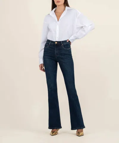 Kut From The Kloth Ana Flare Jeans In Neutral Wash