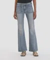 KUT FROM THE KLOTH ANA HIGH RISE FLARE JEAN IN GLAMOR WASH