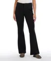 Kut From The Kloth Ana High Rise Fab Ab Flare Trousers In Navy