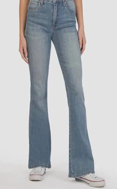 Kut From The Kloth Ana High Rise-fab Ab Flare Jean In Ultimate In Blue