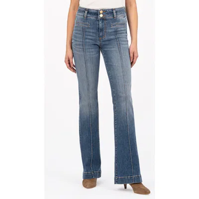 Kut From The Kloth Ana High Waist Flare Jeans In Community