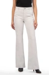 Kut From The Kloth Ana High Waist Flare Pants In Silver