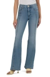 Kut From The Kloth Ana Seamed High Waist Flare Jeans In Acceptance