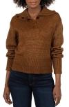 Kut From The Kloth Anabel Henley Sweater In Camel