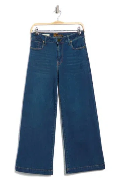 Kut From The Kloth Ariana High Waist Wide Leg Jeans In Blue