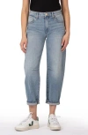 Kut From The Kloth Ashley High Rise Barrel Leg Jeans In Decency