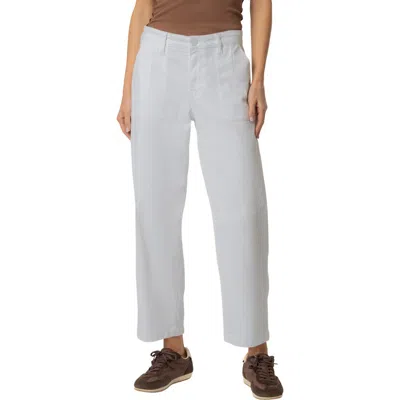 Kut From The Kloth Ashton High Waist Crop Barrel Jeans In White