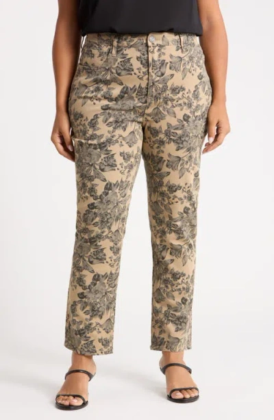 Kut From The Kloth Blair High Waist Straight Leg Jeans In Multi