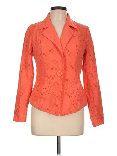 Pre-owned Kut From The Kloth Blazer Jacket In Orange