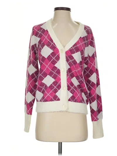 Pre-owned Kut From The Kloth Cardigan Sweater In Pink