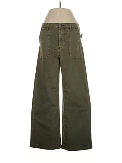 Pre-owned Kut From The Kloth Cargo Pants In Green
