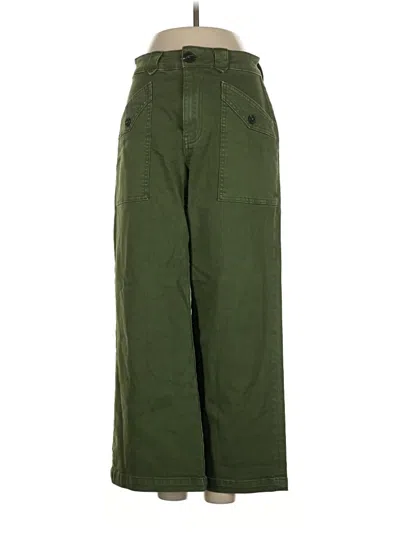 Pre-owned Kut From The Kloth Cargo Pants In Green