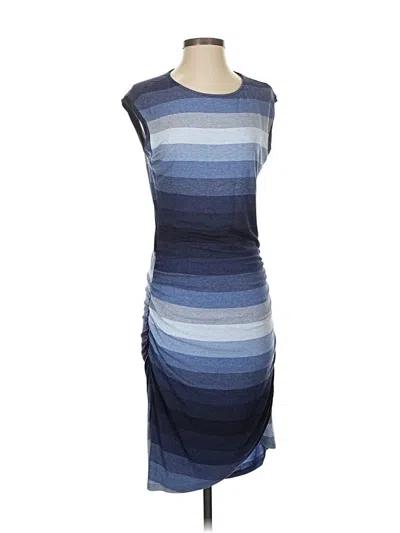 Pre-owned Kut From The Kloth Casual Dress In Blue