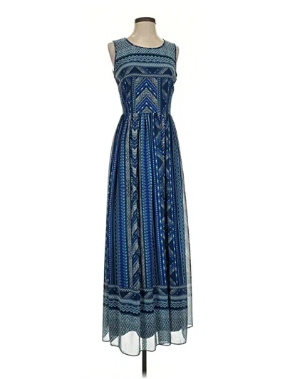 Pre-owned Kut From The Kloth Casual Dress In Blue