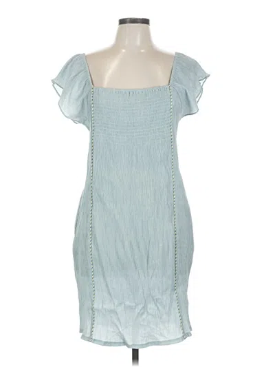 Pre-owned Kut From The Kloth Casual Dress In Blue