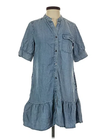 Pre-owned Kut From The Kloth Casual Dress In Blue