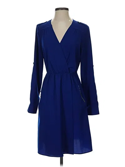 Pre-owned Kut From The Kloth Casual Dress In Blue