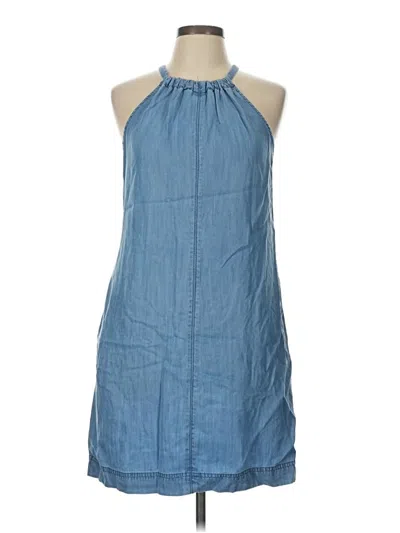 Pre-owned Kut From The Kloth Casual Dress In Blue