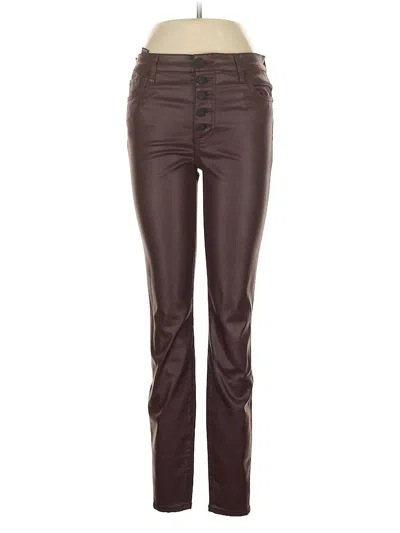 Pre-owned Kut From The Kloth Casual Pants In Burgundy