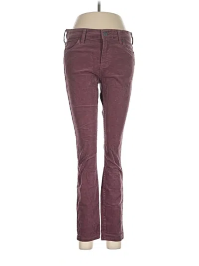 Pre-owned Kut From The Kloth Casual Pants In Burgundy
