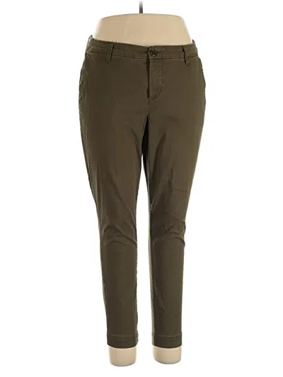 Pre-owned Kut From The Kloth Casual Pants In Green