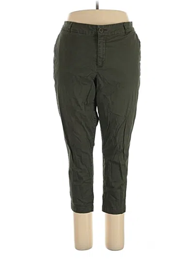 Pre-owned Kut From The Kloth Casual Pants In Green