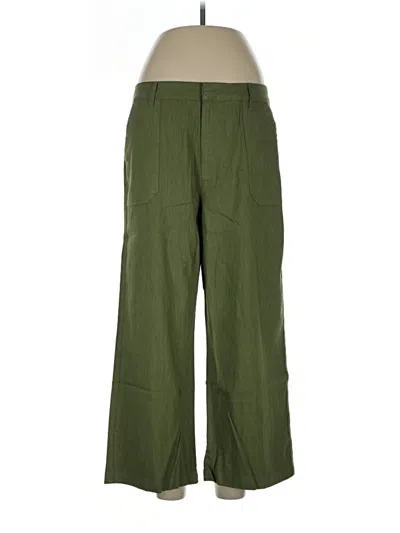 Pre-owned Kut From The Kloth Casual Pants In Green
