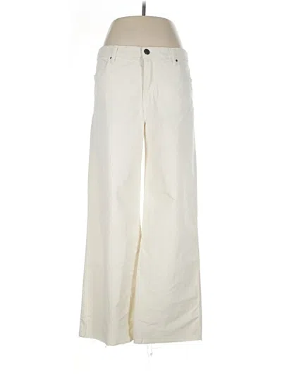 Pre-owned Kut From The Kloth Casual Pants In Ivory