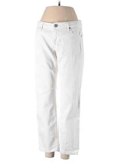 Pre-owned Kut From The Kloth Casual Pants In White