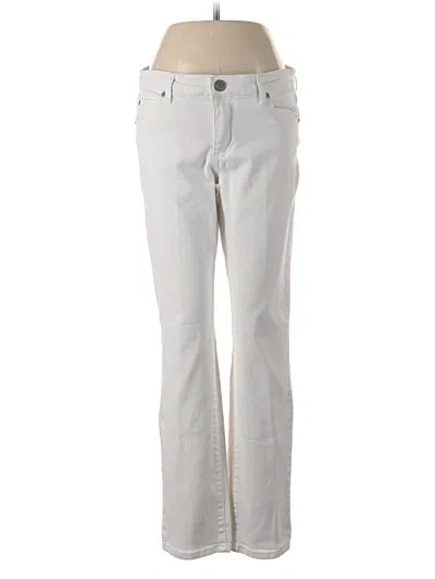 Pre-owned Kut From The Kloth Casual Pants In White