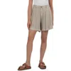 Kut From The Kloth Catalina Pleated Linen Blend Shorts