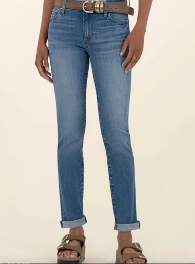 Kut From The Kloth Catherine Boyfriend Denim Jeans In Blue