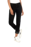 Kut From The Kloth Catherine Crop Boyfriend Jeans In Black