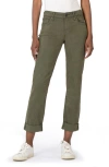 Kut From The Kloth Catherine Mid Rise Boyfriend Jeans In Army Green