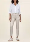 Kut From The Kloth Charlize Coated Cigarette Leg Jeans In Rose Gold In Multi