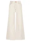 Kut From The Kloth Charlotte High Rise-fab Ab-culottes In Ecru In White