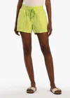 Kut From The Kloth Elastic Waist Shorts In Green