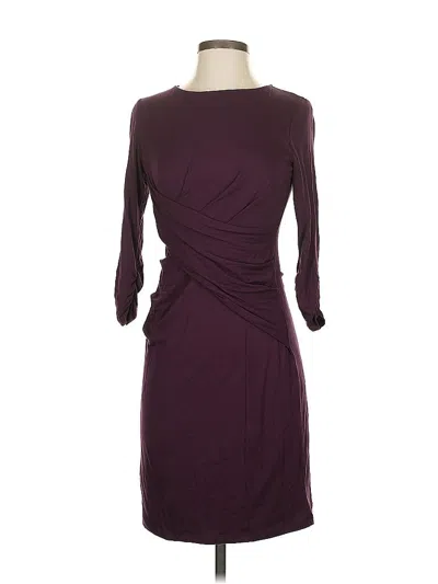 Pre-owned Kut From The Kloth Cocktail Dress In Burgundy