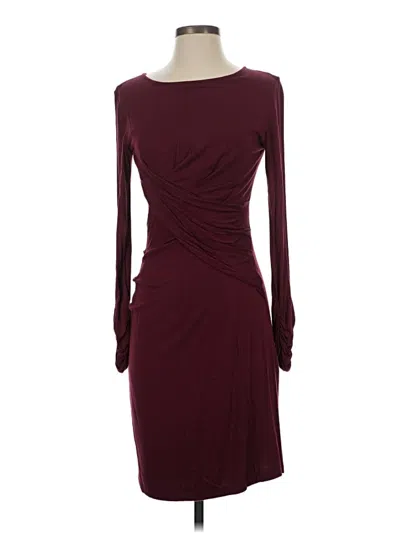 Pre-owned Kut From The Kloth Cocktail Dress In Burgundy