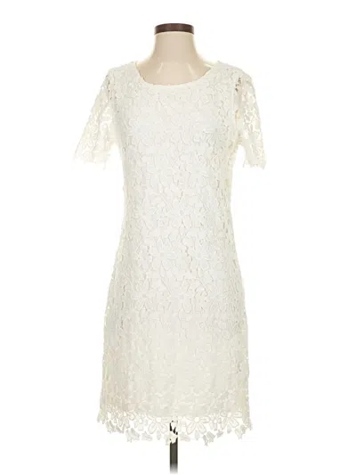 Pre-owned Kut From The Kloth Cocktail Dress In White