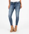 Kut From The Kloth Connie Ankle Skinny Jeans In Guileless In Blue