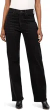 KUT FROM THE KLOTH CONQUERING HIGHRISE JEANS IN BLACK