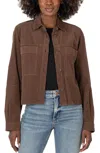 Kut From The Kloth Cozy Corduroy Jacket In Brown