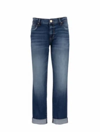 Kut From The Kloth Cuffed Jeans In Blue