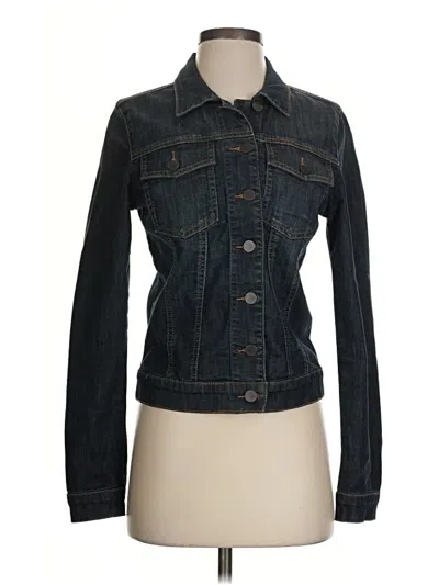 Pre-owned Kut From The Kloth Denim Jacket In Blue