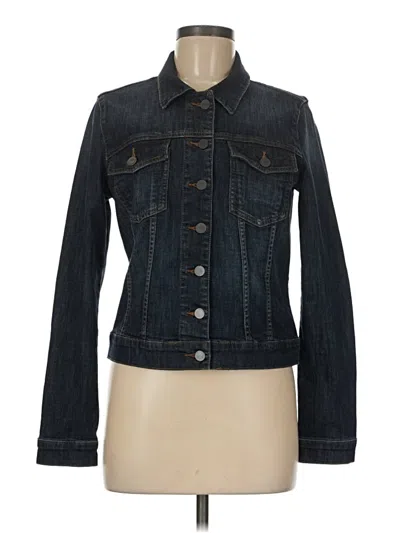 Pre-owned Kut From The Kloth Denim Jacket In Blue