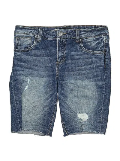 Pre-owned Kut From The Kloth Denim Shorts In Blue