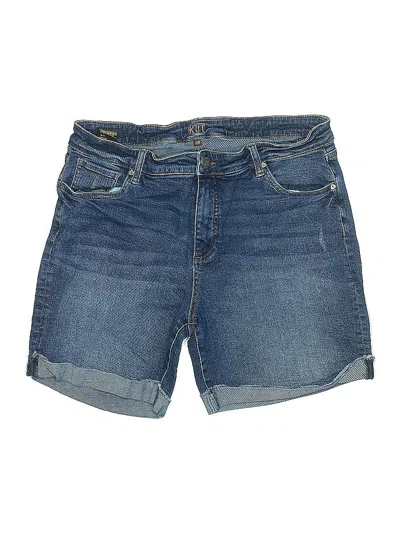 Pre-owned Kut From The Kloth Denim Shorts In Blue