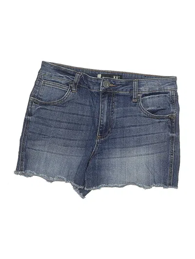 Pre-owned Kut From The Kloth Denim Shorts In Blue