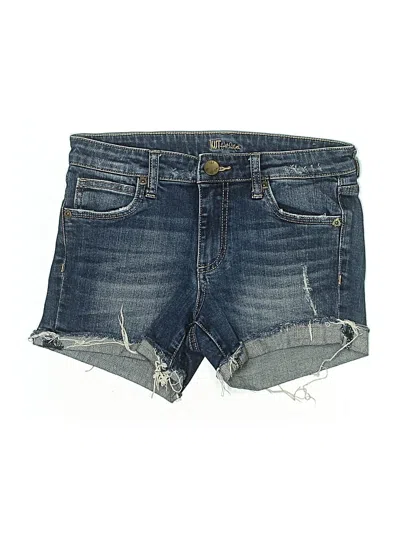 Pre-owned Kut From The Kloth Denim Shorts In Blue